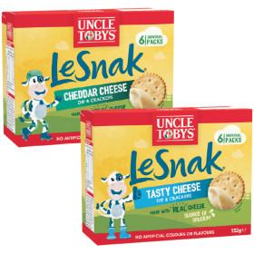 Uncle+Tobys+Le+Snak+132g+Pk+6