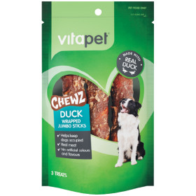 Vitapet+Chewz+Jumbo+Sticks+Dog+Treats+Pk+3
