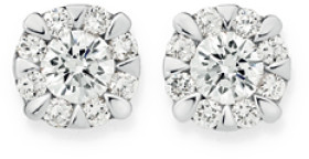 Alora+9ct+Gold+Lab+Grown+Diamond+Cluster+Stud+Earrings