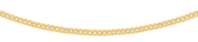 9ct-Gold-50cm-Solid-Curb-Chain on sale