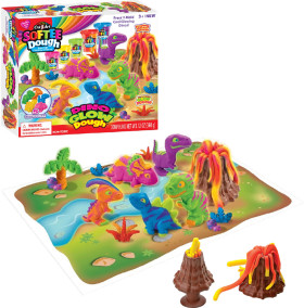 Cra-Z-Art-Softee-Dough-Dino-Neon-Dough on sale