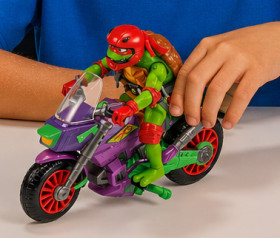 Teenage-Mutant-Ninja-Turtles-TV-Vehicle-With-Figure-Purple-Dragon-Cycle on sale