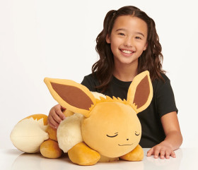 Pokmon-18-Sleeping-Plush-Eevee on sale