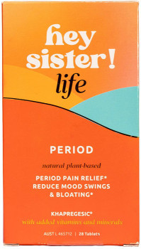 Hey-Sister-Life-Period-Pain-28-Tablets on sale