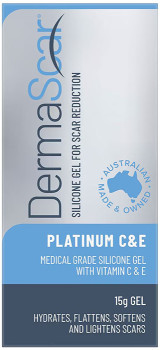 DermaScar+Silicone+Scar+Reduction+Gel+Platinum+C%26amp%3BE+15g