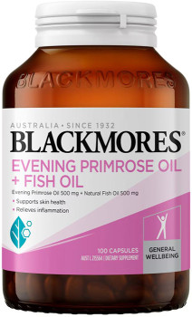 Blackmores-Evening-Primrose-Oil-Fish-Oil-100-Capsules on sale