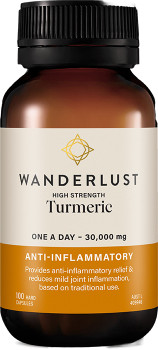 Wanderlust-High-Strength-Turmeric-100-Capsules on sale