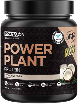 Pranaon-Power-Plant-Protein-Coconut-Mylk-500g on sale