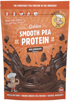 Macro-Mike-Golden-Smooth-Pea-Protein-Rich-Chocolate-455g on sale