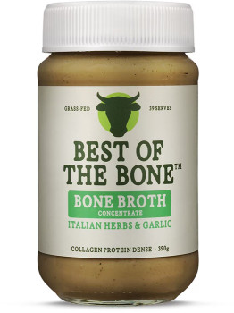Best-of-The-Bone-Italian-Herbs-Garlic-Bone-Broth-Concentrate-390g on sale