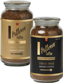 Vittoria-Freeze-Dried-Instant-Coffee-400g on sale