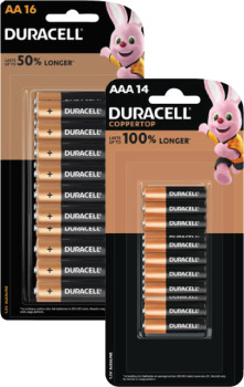 Duracell-Coppertop-Batteries-AA-16-Pack-or-AAA-14-Pack on sale