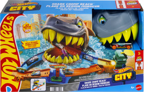 Hot-Wheels-City-Shark-Chomp-Beach-Playset-and-164-Scale-Die-Cast-Car on sale