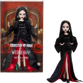 Monster-High-Wednesday-Morticia-Addams-Doll on sale
