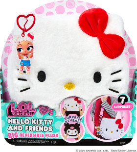 LOL-Surprise-BIG-Reversible-Plush-Hello-Kitty on sale