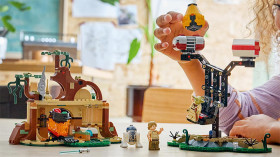 LEGO-Star-Wars-Smart-Play-Yodas-Hut-and-Jedi-Training-75422 on sale