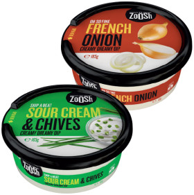 ZoOSh-Dip-185g-Selected-Varieties on sale