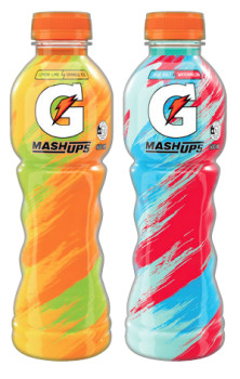 NEW-Gatorade-MashUps-LemonLime-Orange-Ice-or-Blue-Bolt-Watermelon-600mL on sale
