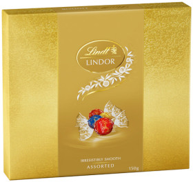 Lindt-Lindor-Chocolate-Gift-Box-150g-Selected-Varieties on sale