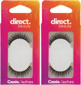 NEW+Direct.+Beauty+Cassie+Lashes+1+Pair