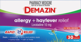 Demazin-Allergy-Hayfever-Relief-Non-Drowsy-30-Tablets on sale