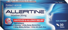 DELETE-Allertine-20mg-30-Tablets on sale