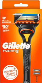 Gillette+Fusion+5+x1+Razor+%2B+x+2+Cartridges
