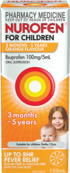 Nurofen-For-Children-3-Months-5-Years-Orange-200mL on sale