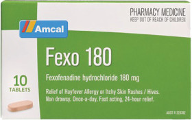Amcal+Fexo+180+10+Tablets