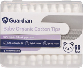 Guardian+Baby+Organic+Cotton+Tips+60+Pack