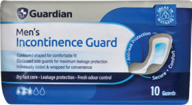 Guardian-Mens-Incontinence-Guard-10-Pack on sale
