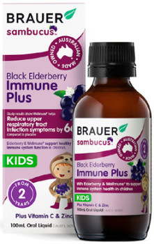 Brauer-Sambucus-Immune-Plus-For-Kids-Oral-Liquid-100mL on sale