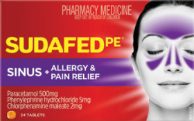 Sudafed+PE+Sinus+%2B+Allergy+%26amp%3B+Pain+Relief+24+Tablets