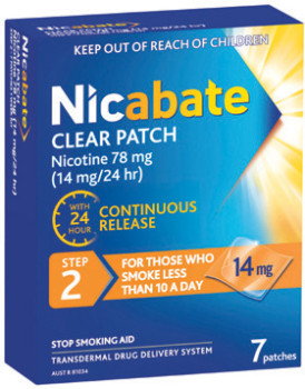 Nicabate+Clear+Patch+21mg+7+Patches