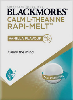 Blackmores+Calm+L-Theanine+Rapi-Melt+90+Tablets