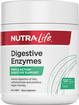 Nutra-Life+Digestive+Enzymes+120+Capsules