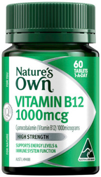 Nature%26rsquo%3Bs+Own+Vitamin+B12+1000mcg+60+Tablets