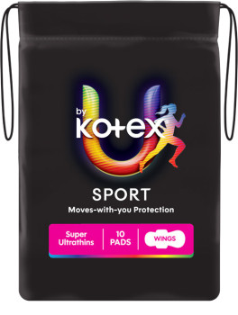 U-by-Kotex-Sport-Ultrathins-Pads-Super-10-Pack on sale