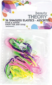 Beauty+Theory+Snagless+Hair+Elastics+36+Pack+-+Assorted