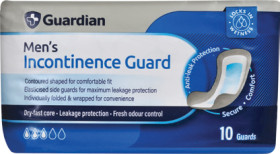 Guardian-Mens-Incontinence-Guard-10-Pack on sale