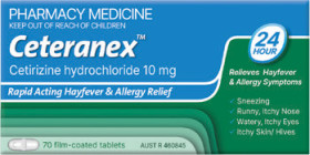 Ceteranex-Cetirizine-10mg-70-Tablets on sale