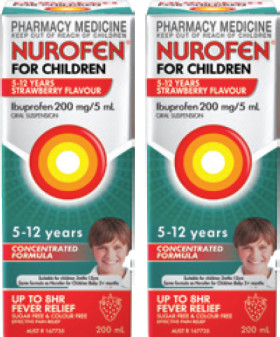 Nurofen-For-Children-Concentrated-5-12-Years-Strawberry-200mL on sale
