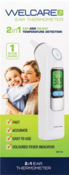 Welcare-2-In-1-Ear-Thermometer on sale