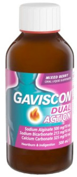 Gaviscon-Dual-Action-Liquid-Mixed-Berry-500mL on sale