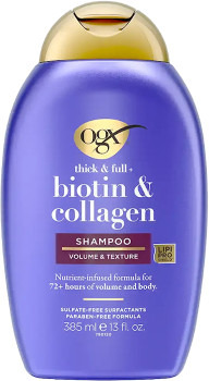 OGX-Biotin-Collagen-Shampoo-385mL on sale