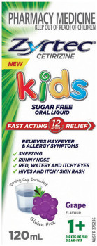 Zyrtec-Cetirizine-Kids-Grape-Flavour-1-Years-120mL on sale