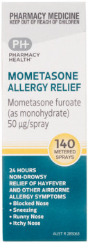 Pharmacy+Health+Mometasone+Allergy+Relief+140+Metered+Sprays