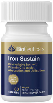 BioCeuticals-Iron-Sustain-30-Tablets on sale