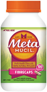 Metamucil+Fibrecaps+100+Capsules