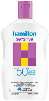 Hamilton+Sensitive+SPF50%2B+265mL